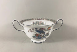 Wedgwood - Kutani Crane - Brown Edge - Soup Cup - The China Village