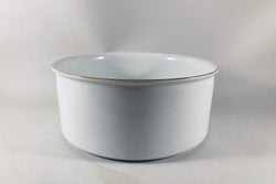 Thomas - Medaillon - Thin Gold Band - Serving Bowl - 7 5/8" - The China Village