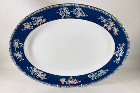 Wedgwood - Blue Siam - Oval Platter - 15 1/2" - The China Village
