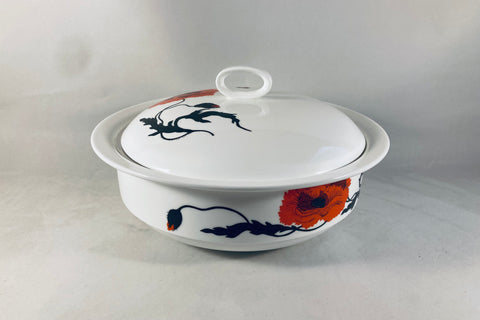 Wedgwood - Cornpoppy - Susie Cooper - Vegetable Tureen - The China Village