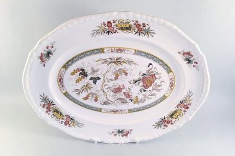 Adams - Jeddo - Oval Platter - 13" - The China Village