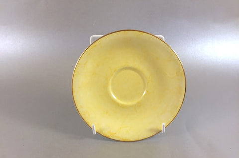 Royal Albert - Gossamer - Tea Saucer - 5 1/2" - Yellow - The China Village