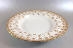 Spode - Fleur de Lys - Gold - Rimmed Bowl - 9 1/4" - The China Village