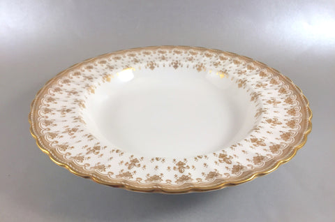 Spode - Fleur de Lys - Gold - Rimmed Bowl - 9 1/4" - The China Village