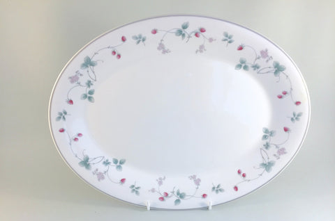 Royal Doulton - Strawberry Fayre - Oval Platter - 13 1/2" - The China Village