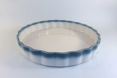 Wedgwood - Blue Pacific - Old Style - Flan Dish - 9 3/4" - The China Village