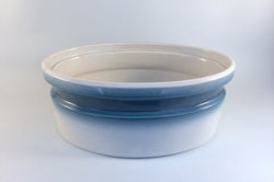 Wedgwood - Blue Pacific - Old Style - Casserole Dish - 4pt - Oval (Base Only) - The China Village