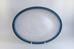 Wedgwood - Blue Pacific - Old Style - Oval Platter - 12" - The China Village