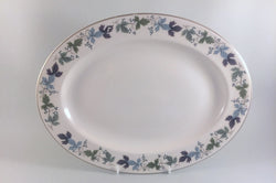 Royal Doulton - Burgundy - Oval Platter - 13 1/4" - The China Village