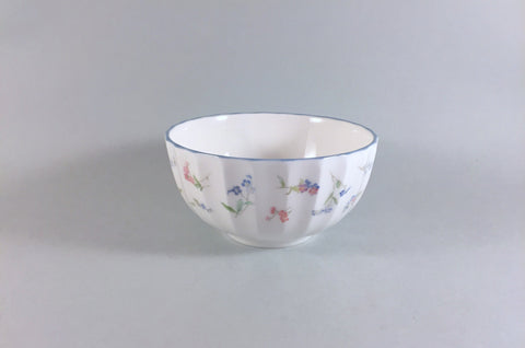 Royal Worcester - Forget Me Not - Sugar Bowl - 4 5/8" - The China Village