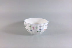 Royal Worcester - Forget Me Not - Sugar Bowl - 3 7/8" - The China Village
