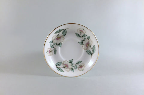 Crown Staffordshire - Christmas Roses - Coffee Saucer - 5 1/8" - The China Village