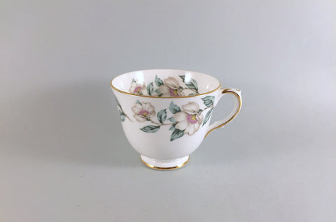 Crown Staffordshire - Christmas Roses - Teacup - 3 1/2" x 2 3/4" - Bell Shape - The China Village