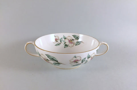 Crown Staffordshire - Christmas Roses - Soup Cup - Pattern Inside - The China Village