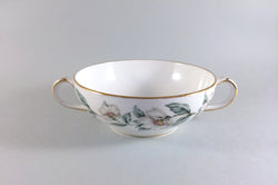 Crown Staffordshire - Christmas Roses - Soup Cup - Plain Inside - The China Village