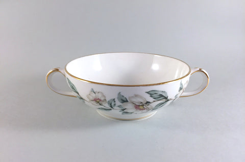 Crown Staffordshire - Christmas Roses - Soup Cup - Plain Inside - The China Village