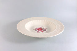 Spode - Billingsley Rose Pink - New Backstamp - Rimmed Bowl - 7 7/8" - The China Village