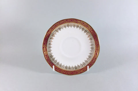 Duchess - Winchester - Burgundy - Tea Saucer - 5 1/2" - The China Village