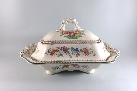 Spode - Chinese Rose - New Backstamp - Vegetable Tureen - The China Village