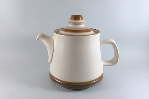Denby - Potters Wheel - Tan Centre - Teapot - 2 1/4pt - The China Village