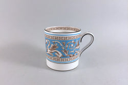 Wedgwood - Florentine - Turquoise - Coffee Can - 2 1/4" x 2 1/4" - The China Village