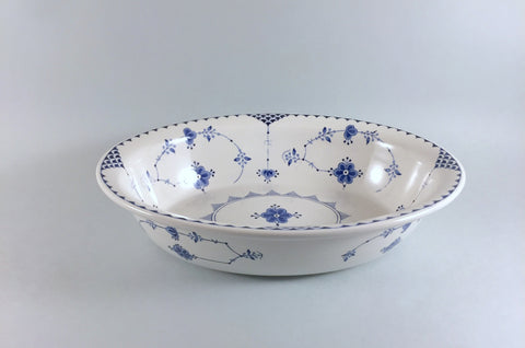 Mason's - Denmark - Blue - Vegetable Dish - 10" - The China Village