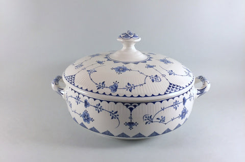 Mason's - Denmark - Blue - Vegetable Tureen - The China Village