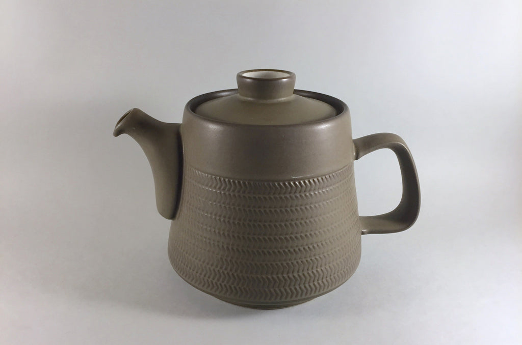 Denby Chevron Teapot 2 1/2pt The China Village