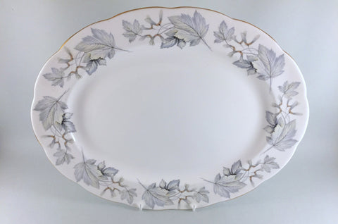 Royal Albert - Silver Maple - Oval Platter - 15 1/4" - The China Village
