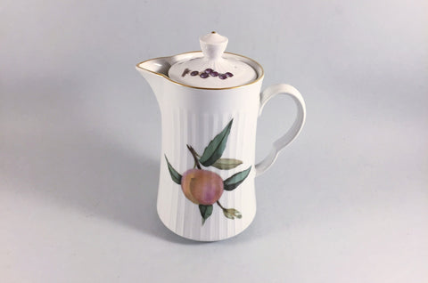 Royal Worcester - Evesham - Gold Edge - Hot Water Jug - 3/4pt - The China Village