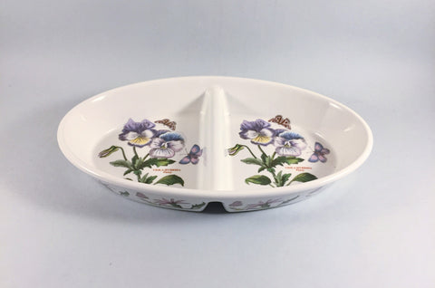 Portmeirion - Botanic Garden - Serving Dish - Divided - 11 3/8" - The China Village