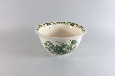 Mason's - Fruit Basket - Green - Sugar Bowl - 4 7/8" - The China Village