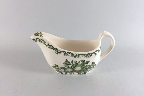 Mason's - Fruit Basket - Green - Sauce Boat (Mint) - The China Village