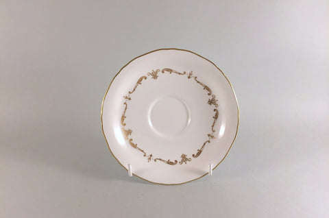 Royal Worcester - Gold Chantilly - Tea Saucer - 5 3/4" - The China Village