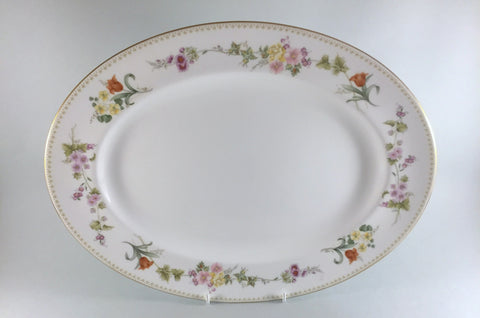Wedgwood - Mirabelle - Oval Platter - 15 3/8" - The China Village