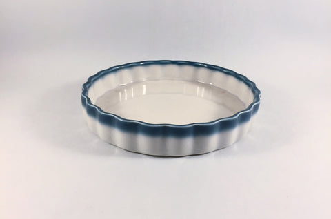 Wedgwood - Blue Pacific - Old Style - Flan Dish - 7 1/2" - The China Village