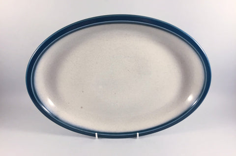 Wedgwood - Blue Pacific - Old Style - Oval Platter - 13 1/2" - The China Village
