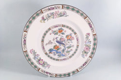 Wedgwood - Kutani Crane - Brown Edge - Dinner Plate - 10 3/4" - The China Village