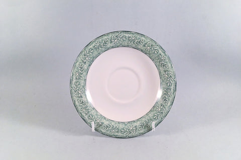 Royal Doulton - Linen Leaf - Tea Saucer - 6 1/8" - The China Village