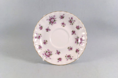 Royal Albert - Sweet Violets - Tea Saucer - 5 1/2" - The China Village