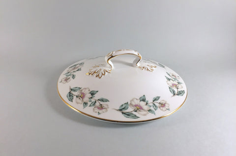 Crown Staffordshire - Christmas Roses - Vegetable Tureen (Lid Only) - The China Village