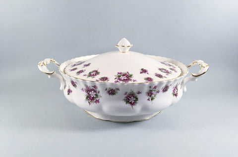 Royal Albert - Sweet Violets - Vegetable Tureen - The China Village