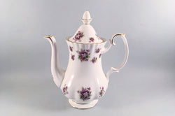 Royal Albert - Sweet Violets - Coffee Pot - 1 1/4pt - The China Village