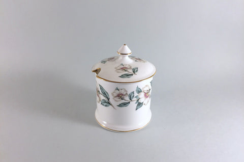 Crown Staffordshire - Christmas Roses - Jam Pot - The China Village