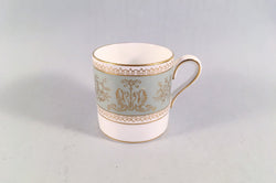 Wedgwood - Columbia - Sage Green & Gold - Coffee Can - 2 1/4 x 2 1/4" - The China Village