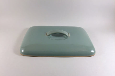 Denby - Manor Green - Lidded Serving Dish - Lid Only - 11" x 8" - The China Village