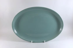 Denby - Manor Green - Oval Platter - 12 1/2" - The China Village