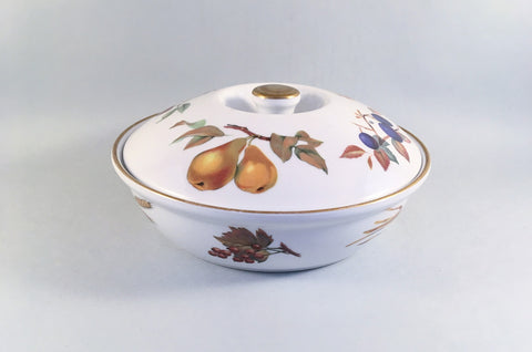 Royal Worcester - Evesham - Gold Edge - Casserole Dish - 1 1/2pt - The China Village