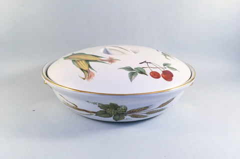 Royal Worcester - Evesham - Gold Edge - Casserole Dish - 2pt - The China Village