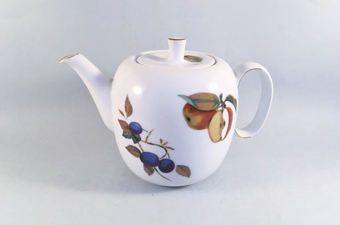 Royal Worcester - Evesham - Gold Edge - Teapot - 1 1/2pt - The China Village